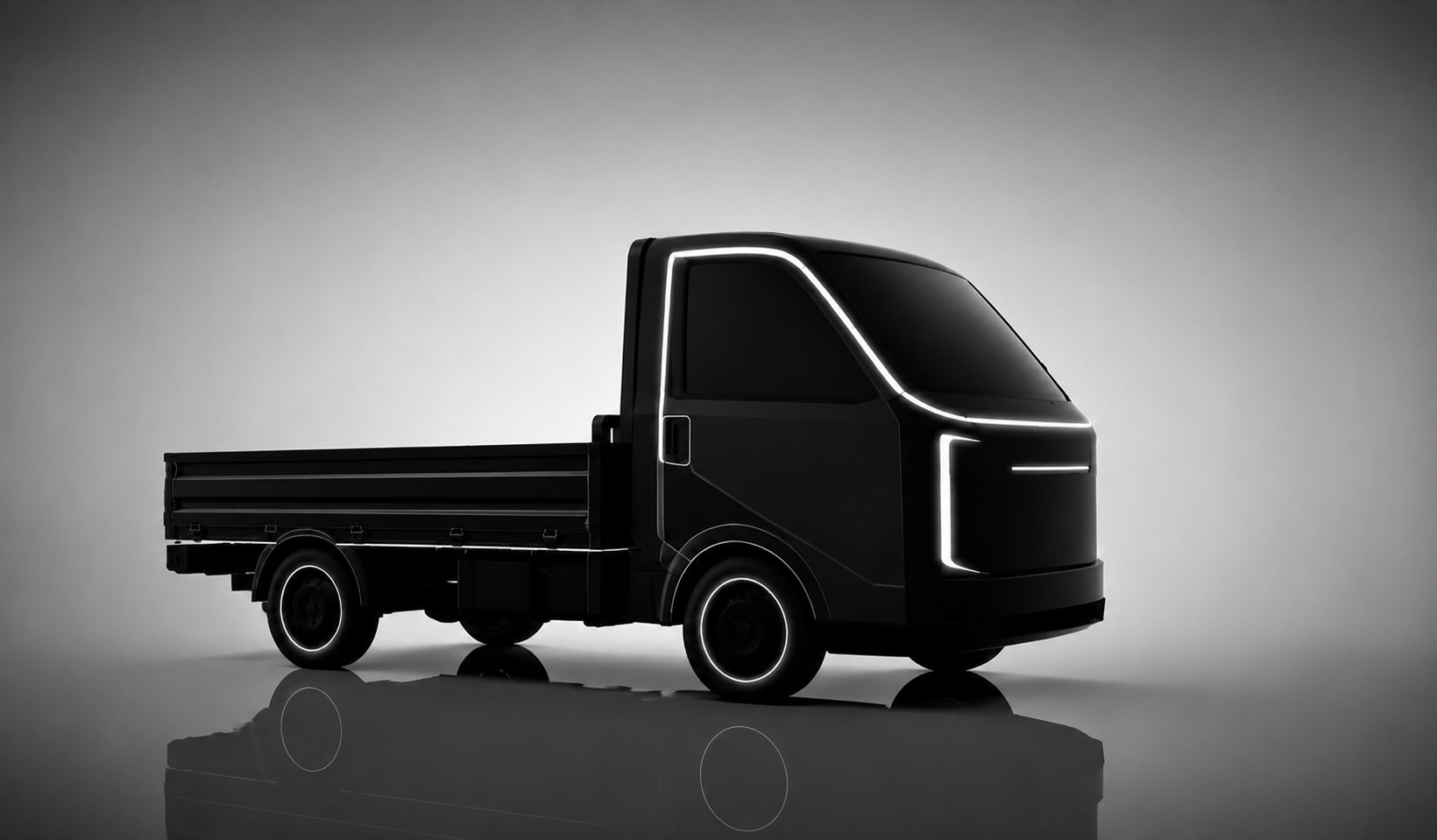 RON first electric LCV prototype render